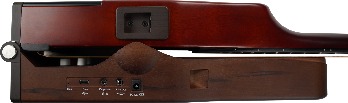 Mogabi Travel Guitar 200 Mic Preamp Package