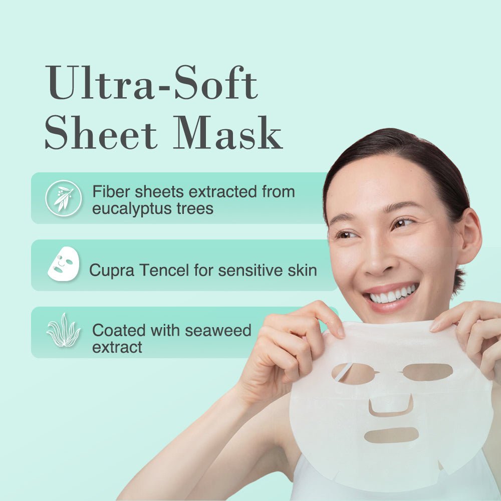 YoungMe Soothing Glam Mask Pack 6 sheets /Anti-Heat aging